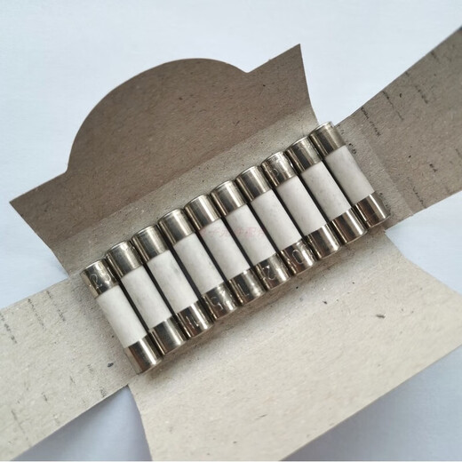 ESKA ceramic fuse 5x20 with sand slow T1H250V ceramic tube with arc extinguishing sand 315mA box