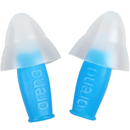 Arena swimming earplugs silicone waterproof shower earplugs sound guide soft and comfortable without hurting the eardrum unisex AX002-BLU blue