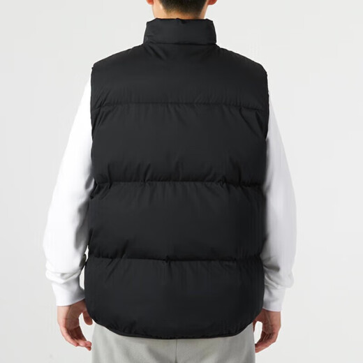 耐克（NIKE）棉服马甲外套男装2023冬季新款运动服户外防风保暖背心休闲上衣 FB7374-010黑色 S