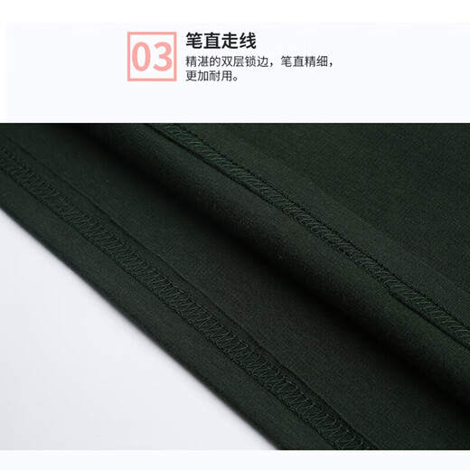 To commemorate military fans, autumn clothes and long trousers set, thermal underwear, men's thickened cold-proof and warm round neck underwear set for military fans, autumn clothes and trousers, dark green 175/92-96