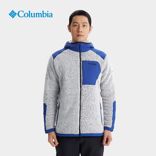 Columbia 24 Autumn and Winter New Men's Outdoor Titanium Serie Energy Warm Cardigan Fleece Chaqueta AE6630 100-Black S 170_92a