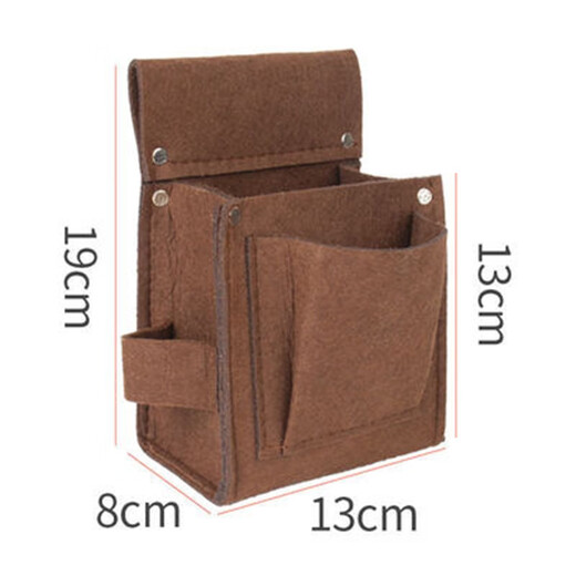 Taipeng (taipeng) nail pocket, woodworking and construction worker special nail bag, wear-resistant decoration tool bag, nail pocket, nail bag, nail box, thickened yellow nail pocket + socket belt (yellow