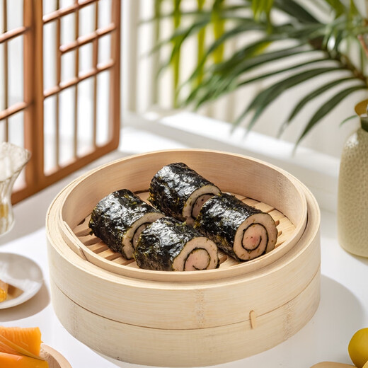 包道 紫菜猪肉卷420g 3条装 广式点心广东早茶早餐速冻食品