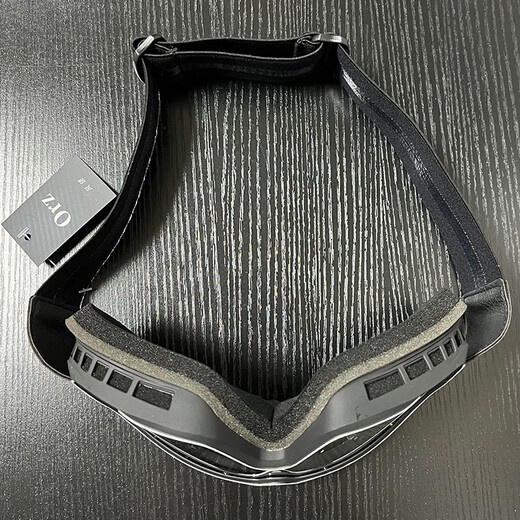 Orz Harley helmet goggles retro goggles windproof and sandproof riding glasses goggles motorcycle mask transparent-black belt