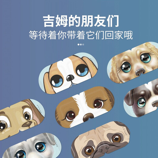 Hemerocallis Jim series steam eye mask, self-heating heat compress, blackout sleep eye mask, 10 pieces (unscented), unisex