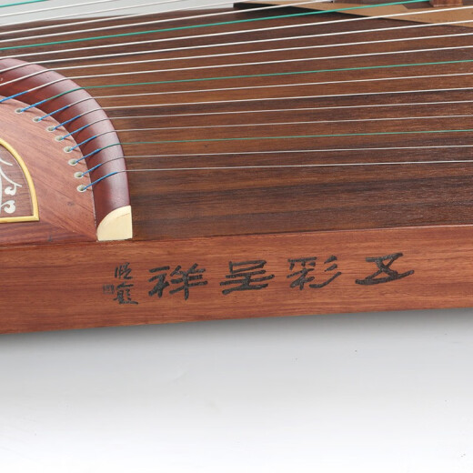 
Dunhuang brand Dunhuang Guzheng 694L-V Butterfly Dance Spring Garden Redwood Competition Grading Examination Guzheng Shanghai National Musical Instruments Factory 1