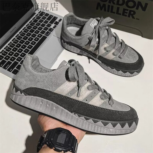Chaussures de requin banek Chaussures de pain décontracté à grande valeur Summer des chaussures de planche polyvalentes pour hommes American Niche étudiant pour hommes 9903 mi orange 41