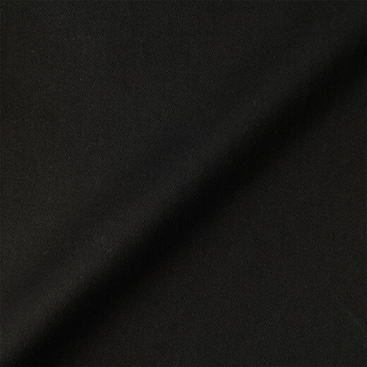 MUJI Women's Mercerized Twill Narrow Skirt Long Skirt Women's Autumn Skirt BEY02C4A Black S (155/62A)