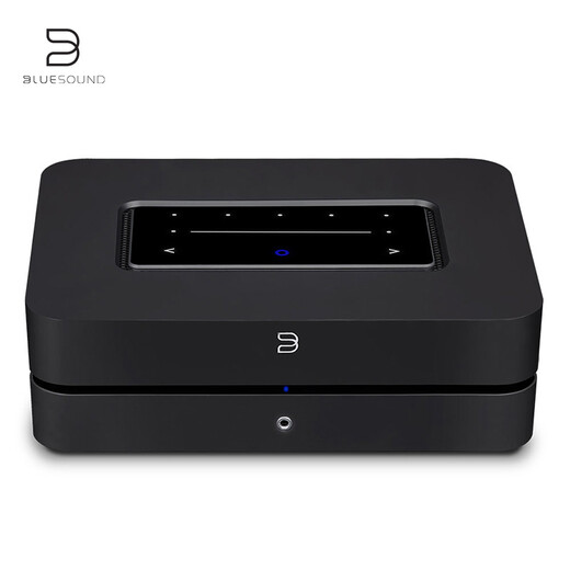 BLUESOUND无线流媒体功放机Powernode N330功放数播解码一体 家用发烧音响无损音箱 尊贵黑