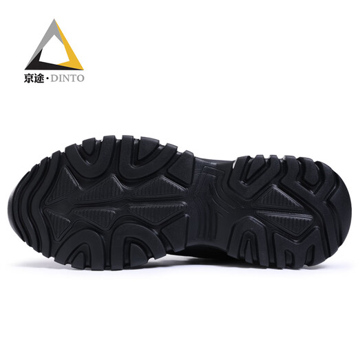 Jingtu (Jingu) Arbeitsschutzschuhe für Herren-Stahlkopfkleidung-resistentes Anti-Smashing und Anti-Smashing-Weich-Sohle-Isolierung Leichte Sicherheitsarbeit alte Schuhe 01 [Super leicht und komfortabel] Anti-Smashing und Anti-Punty-Hot-Verkauf 42
