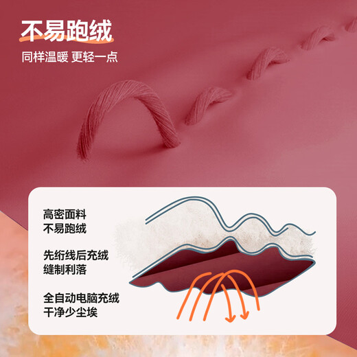 ASK JUNIOR Children's Boys Down Jacket Autumn and Winter Boys' Warm 90 Velvet Raglan Sleeve Cardigan Down Jacket Red 150