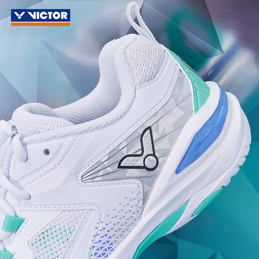 VICTOR威克多 戴资颖专属系列 羽毛球鞋 透气耐磨羽球鞋 P9200TTYNLite AR（亮白/鹦鹉粉绿） 42 (270mm)