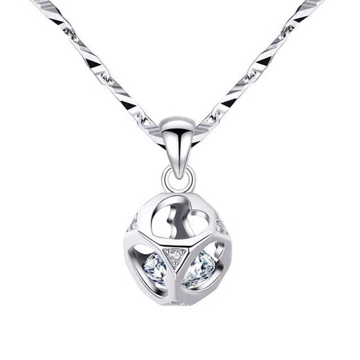 Fat Donglai same style platinum pendant for women without chain PT950 platinum women's platinum necklace single platinum style 2