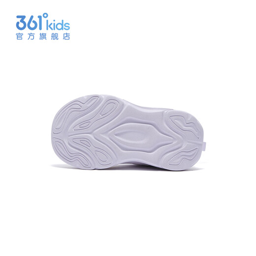 361 Children's shoes, girls' toddler shoes, dense mesh children's shoes, spring style soft sole Velcro baby shoes, rose water purple/light pink purple/light ice blue 23