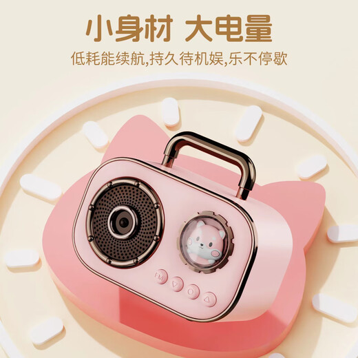 Mengduofu Kindermikrofon Audio Integrierte Spielzeuge Mädchen Geburtstagsgeschenke Bluetooth-Lautsprecher Mädchen Mädchen kleine Mädchen 6-10 Jahre alt