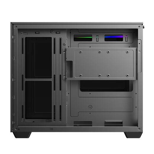 AOC星海CG399M黑色 游戏电脑海景房机箱 3D立体全景/三面玻璃/快拆设计/支持M-ATX主板/240水冷位