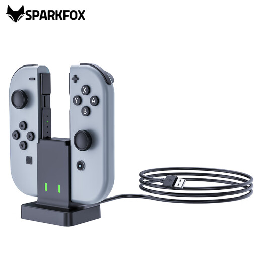 SparkFox Switch Controller Charger Joy-Con Mini Dual Charging Stand NS Stand Charging Accessory