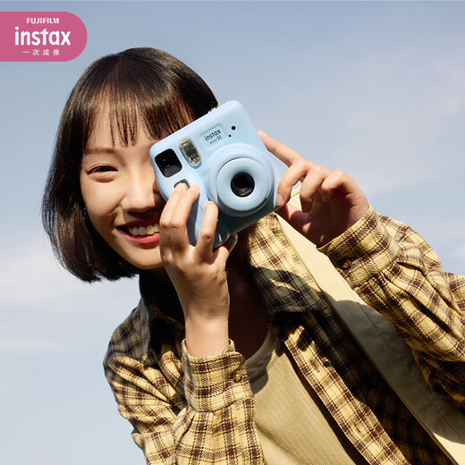 Fuji (FUJIFILM) instant mini12 camera minise upgraded model, one-time imaging, instant beauty, birthday gift, Mini Se Purple (ready in stock), official standard configuration