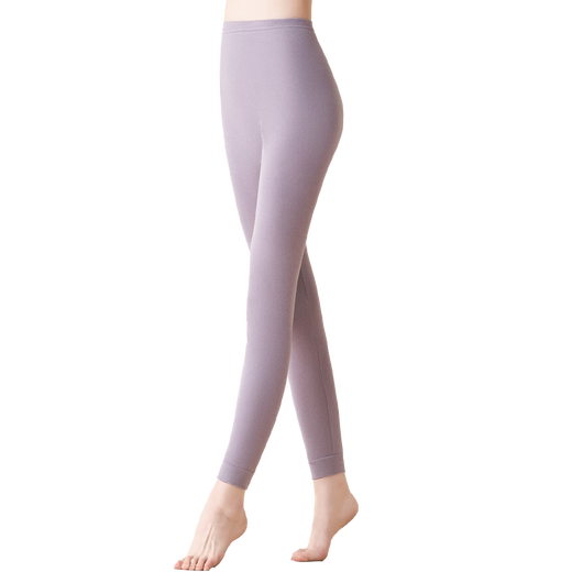 Yiershuang women's autumn pants women's 100% cotton autumn and winter thin close-fitting warm pants antibacterial cotton wool pants