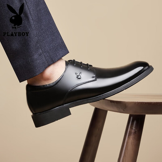 Zapatos de cuero playboy negocio para hombres ropa formal de resorte de primavera de primavera