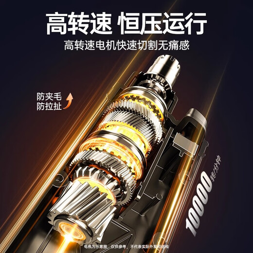 Artis RTICS electric nose hair trimmer, nose hair trimmer, nose hair trimmer, nostril cleaner, shaving nose hair artifact