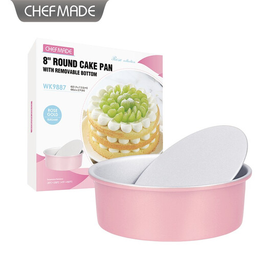 
Learn to cook chiffon cake mold rose gold 4 inch 6 inch 8 inch live bottom raised baking cake mold 8 inch live bottom chiffon cake mold-WK9887