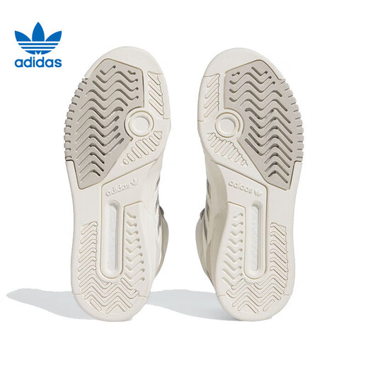 Adidas offizielle Clover-Frauenschuhe 2025 Neuer Drop Modetrend High-Top Leder Sports Schuhe Casual Schuhe If2694-Hanyu White/Grey 37