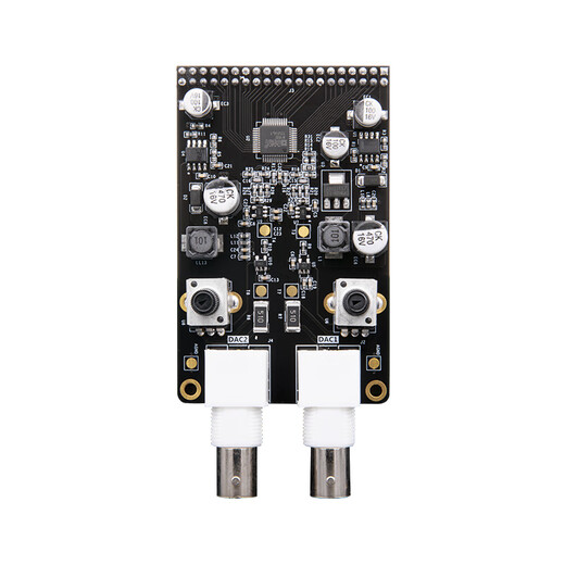 Alinx 14-Bit Dual-Kanal-DA-Ausgangsmodul Schwarz Gold FPGA Development Board unterstützt Modul An9767 Modul