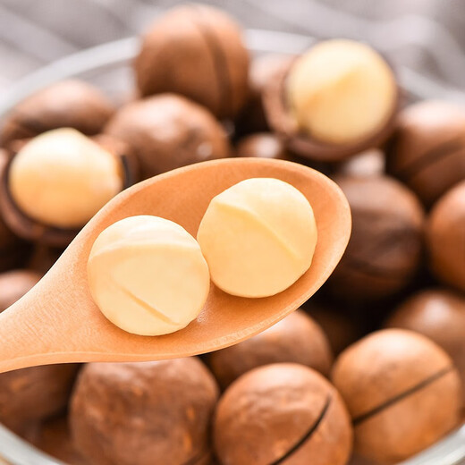 品馋坊夏威夷果大颗粒奶香味袋装 干货坚果炒货每日坚果办公室休闲孕妇 大颗粒夏威夷果250g*1袋