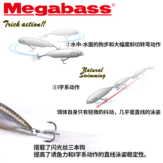 Mégabasse japonais mégabasse appât appât crayon silking karashi petit poivron fine pêche à couler lent 5 grammes 6630