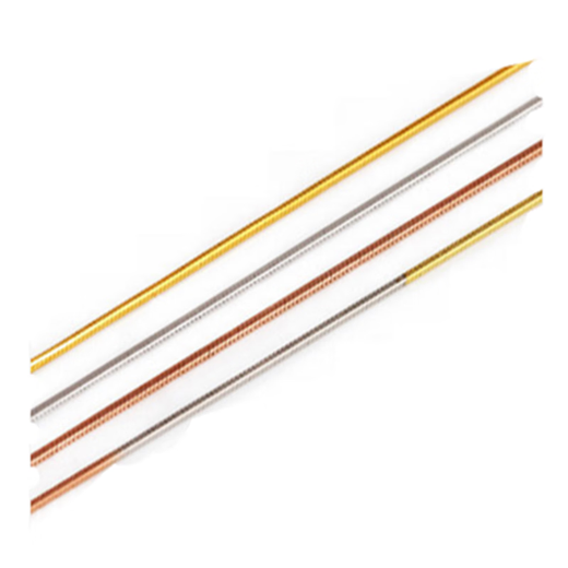 Fat Donglai same style 18k gold necklace snake bone chain au750 three color gold women's rose gold platinum clavicle chain 1.0mm snake bone chain white gold 45cm