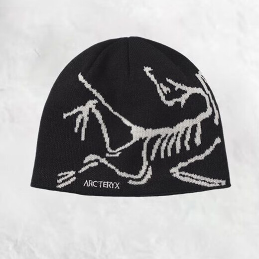 Archaeopteryx Vogelkopf Toque Universal Blended Woll Kapuzenhaube randlose Haube Kapuze Phantasm / Euphorie One Size (55-60 cm Kopfkreis)