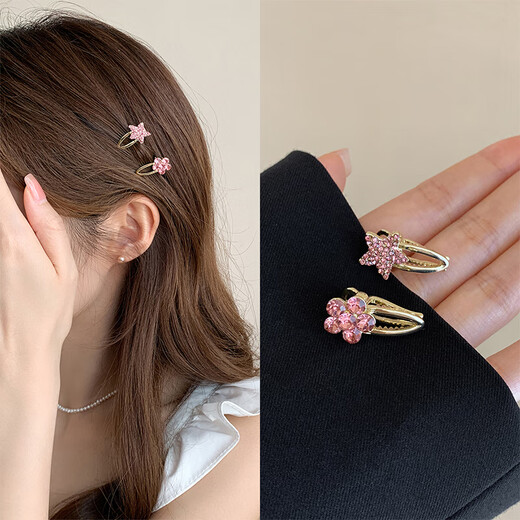 Chimera (CHIMERA) 2-piece set for small hair, mini bangs, small hairpins, side clips, duckbill clips, hair accessories, birthday gift for girls