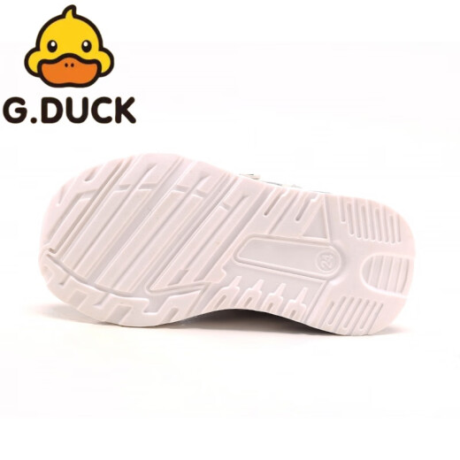 G.DUCKKIDS little yellow duck children's sports shoes spring new hot version boys' sports shoes casual running shoes girls breathable soft-soled shoes pink cotton size 21