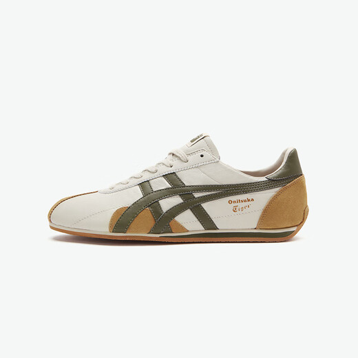 Onitsuka Tiger鬼塚虎RUNSPARK夏季复古男女款轻便运动复古休闲鞋 米黄色 38