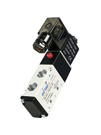 Solenoid pneumatic valve 4v210-08 220v controller air valve reversing valve electronic valve coil 24v 4V210-08_DC24V