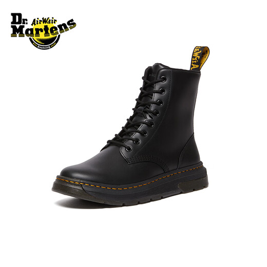 Doctor Martin Crewson British men's early autumn comfortable casual boots 8-hole mid-support Martin boots Black 43