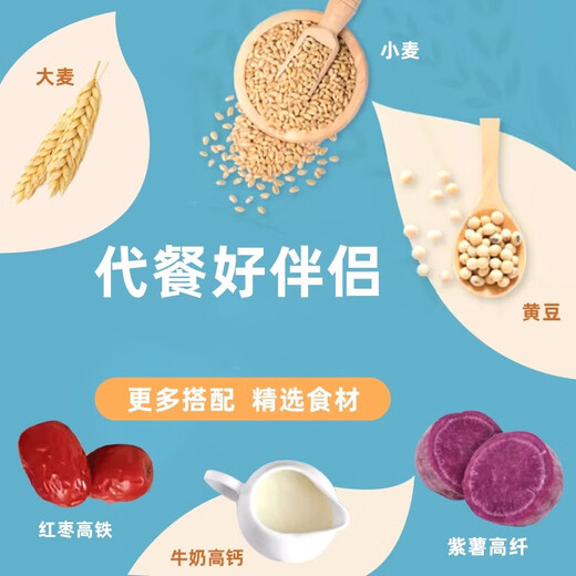 桂格即食纯燕麦片1478g袋装 营养早餐速食懒人代餐饱腹燕麦片膳食纤维 牛奶高钙燕麦片540g【27g*20包】