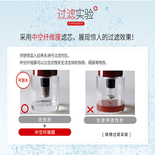 Convient pour le japonais Mitsubishi Kalishii Terminal Ultrafiltration Mémale Boisson directe CT753 Élément de filtre CT753 Élément de filtre XTC2100 (1 unité)