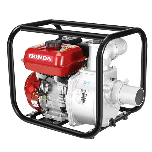 Honda imported Wuyang Honda water pump four-stroke gasoline water pump agricultural high-pressure irrigation household small high-lift pump high-horsepower 4-inch 3-meter water inlet + 50-meter water outlet
