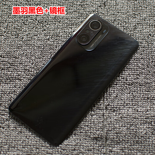 Yingtang is suitable for Redmi K40 original back cover Redmi k40pro/pro+ glass back case mobile phone battery cover rear screen K40/Pro Black