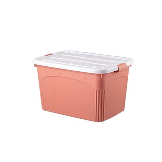 Chenzhi Shangpin Storage Box Moving Clothes Quilt Organizer Large Toy Storage Box Thickened Bedroom Dormitory Office Storage Gray 80# (46*33*28cm)X4 Pulley