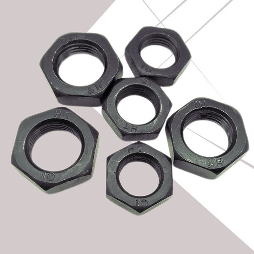 山头林村GB6173 10.9级细牙薄螺母 扁螺母 M36M39M42M45M48M52M56x3 M33*2