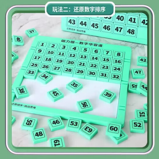 Mixing Bear Macaron Huarong Road educational toy car digital children's three kingdoms puzzle 7-10 years old training thinking girl level 10 [khaki] can change a variety of gameplay 234567810-9-11 years old children's birthday gift