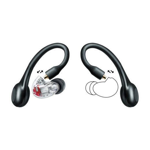 SHURE846 second-generation clear version/846UNI call version_Four-unit dynamic iron flagship high-fidelity HiFi headphones_in-ear soundproofing headphones SE846 second-generation +TW2 glazed