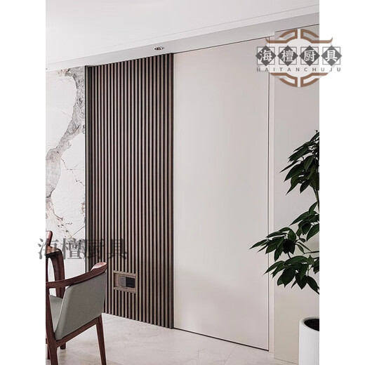 Miaopule 2024 новая невидимая дверь и стена с интегрированной фоновой настенной решеткой, дверь Weitianwu, изготовленная по индивидуальному заказу, стеновая панель из шпона цельного дерева, депозит клиента