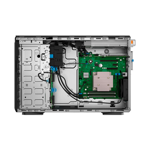 戴尔（DELL）PowerEdge T360小型企业级塔式服务器存储电脑主机 至强4核 E-2434 3.4GHz 32G丨3*2.4T SAS 10K丨H755