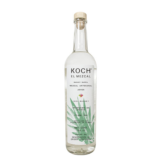 蔻赤（KOCH）【原瓶进口】墨西哥梅斯卡尔酒龙舌兰酒洋酒调酒基酒 蔻赤贝柔龙舌兰 750mL