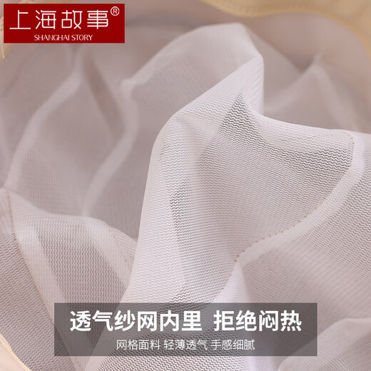 Shanghai Story Hat Women's Spring and Summer Sun Protection Fisherman Hat Two-Color Three-dimensional Flower Roll Brim Outdoor Foldable Sun Hat Khaki