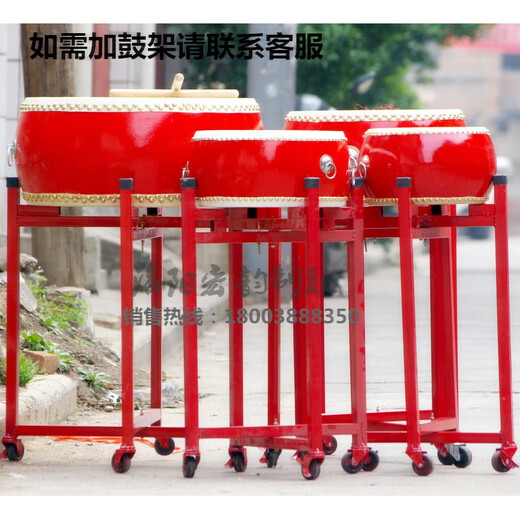 Pu Lian Cowhide Drum Big Drum Children's Toy Drum Kindergarten Small Drum 03 Years Old Gong Drum Percussion Instrument 9-inch Cowhide Drum + Big Cymbal~